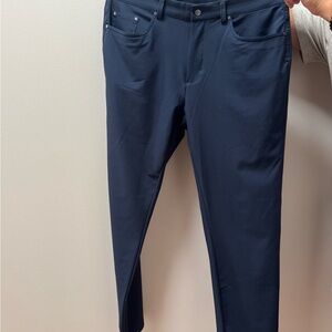 Greg Norman Collection Men's Deep Blue Slim Jeans